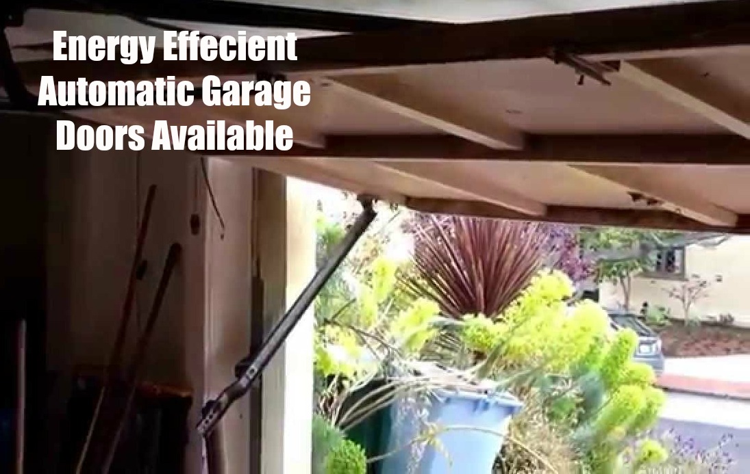 energy efficient automatic garage doors available