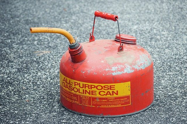 garage safety tips keep gas cans sealed