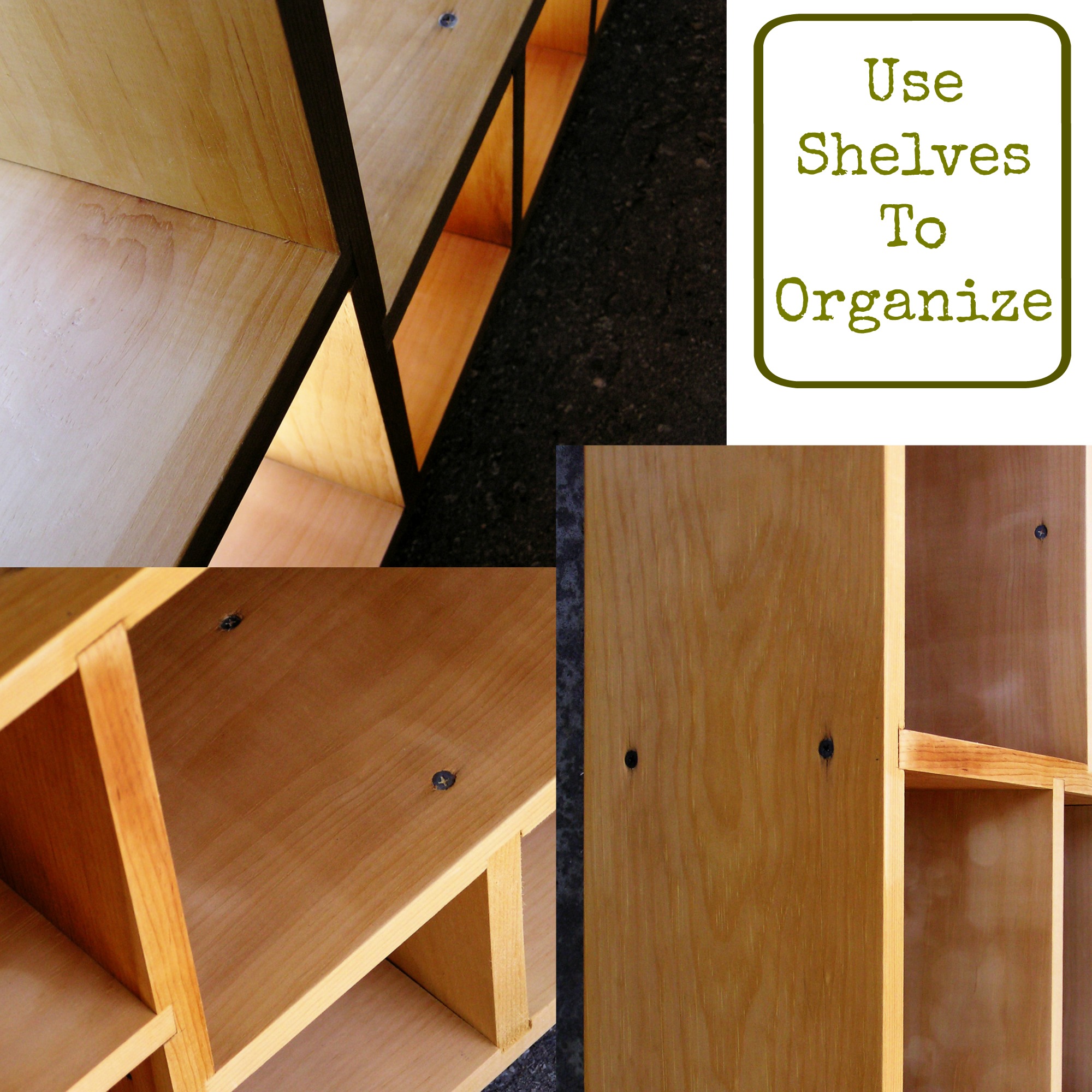 Use Shelves to Organize Your Garage