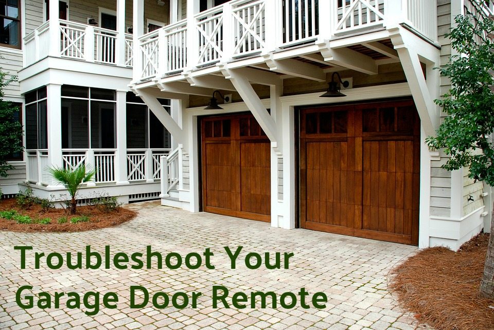 troubleshoot your garage door remote