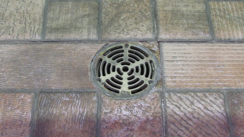round garage floor drain